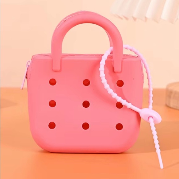 Accessories - NWT Mini silicone bag charm for your bag